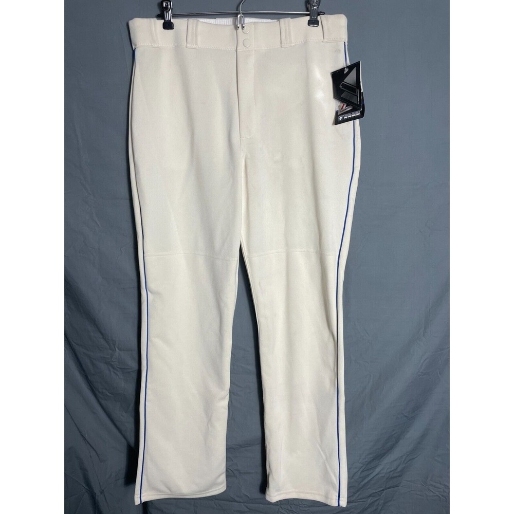 NEW With Tags Majestic Women's Softball Baseball Beige Pants Size XL